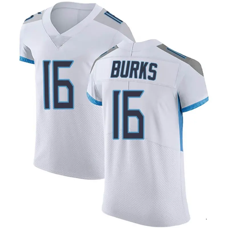 Men's Tennessee Titans #16 Treylon Burks White Vapor Untouchable